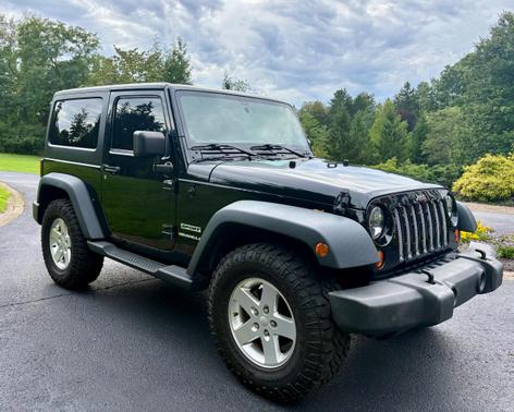 Green 2012 Jeep Wrangler Sport
