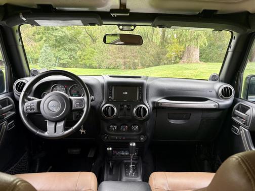 Green 2012 Jeep Wrangler Sport