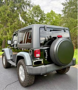 Green 2012 Jeep Wrangler Sport