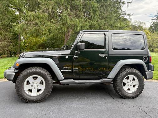 Green 2012 Jeep Wrangler Sport