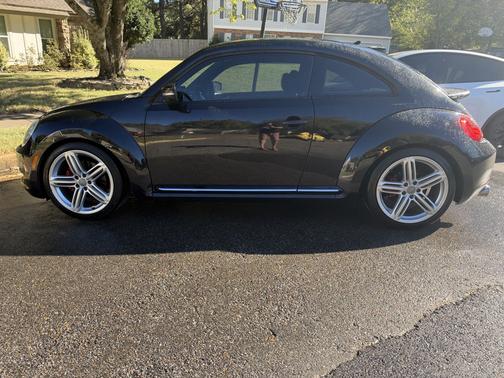 Black 2012 Volkswagen Beetle 2.0T Turbo