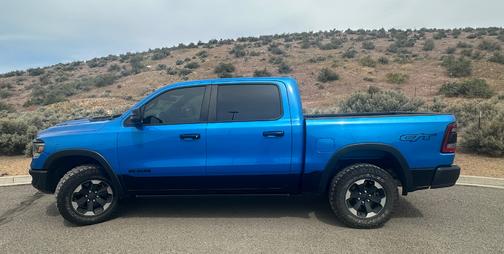 Blue 2023 RAM 1500 Rebel