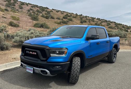 Blue 2023 RAM 1500 Rebel