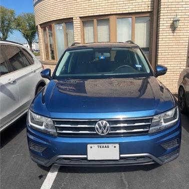 Blue 2018 Volkswagen Tiguan 2.0T S