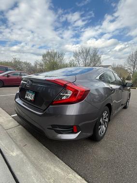 Gray 2016 Honda Civic EX