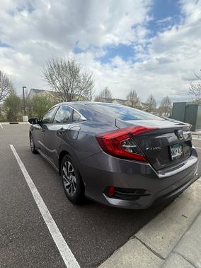 Gray 2016 Honda Civic EX