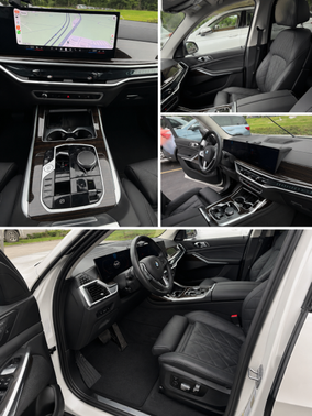 White 2025 BMW X7 xDrive40i