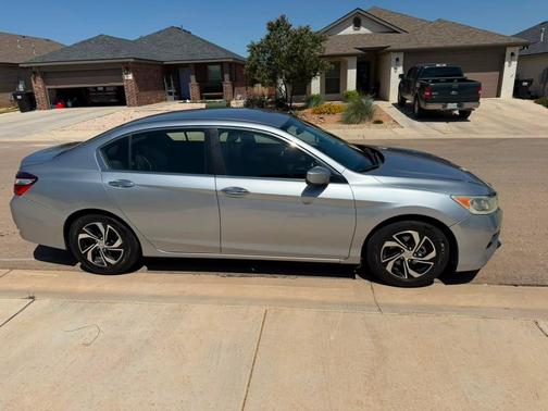 Silver 2016 Honda Accord LX