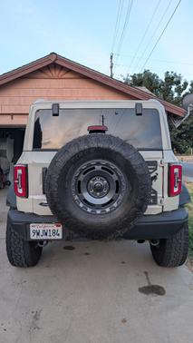 Beige 2025 Ford Bronco Badlands
