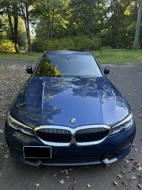 Blue 2021 BMW 330 i xDrive