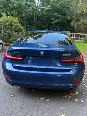 Blue 2021 BMW 330 i xDrive