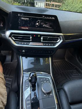 Blue 2021 BMW 330 i xDrive