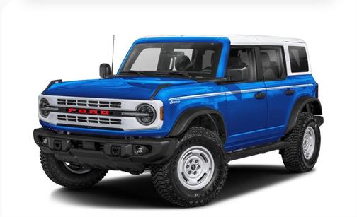 Blue 2026 Ford Bronco Heritage Edition
