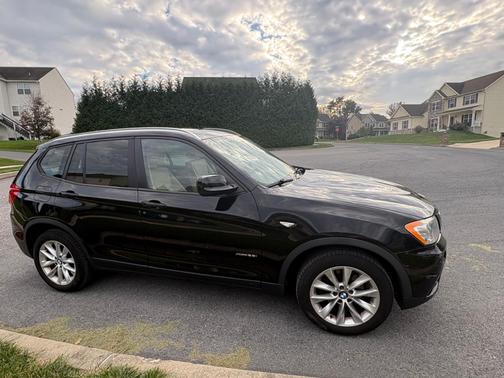 Black 2013 BMW X3 xDrive28i
