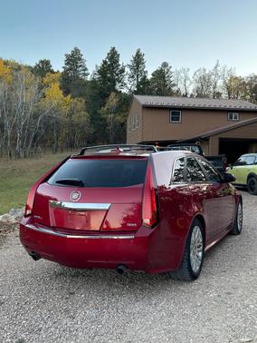 Red 2010 Cadillac CTS Premium