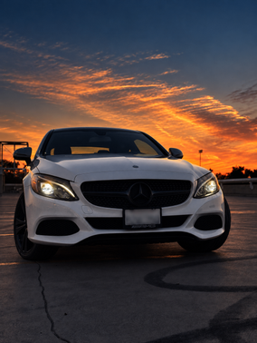 White 2017 Mercedes-Benz C-Class C 300