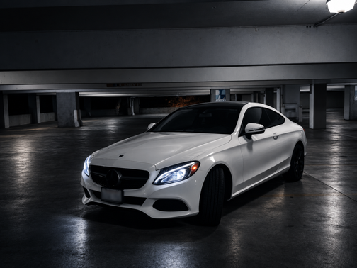 White 2017 Mercedes-Benz C-Class C 300