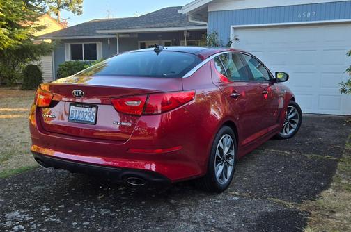 Red 2015 Kia Optima SX Turbo