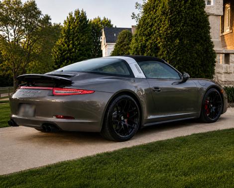 Gray 2014 Porsche 911 911 Targa 4S