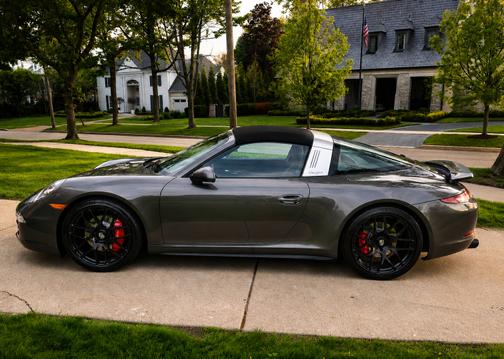 Gray 2014 Porsche 911 911 Targa 4S