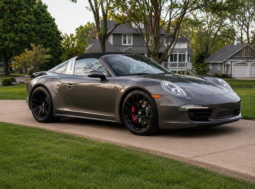 Gray 2014 Porsche 911 911 Targa 4S