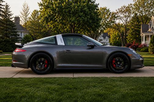 Gray 2014 Porsche 911 911 Targa 4S