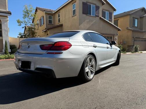 Silver 2015 BMW 640 Gran Coupe i xDrive