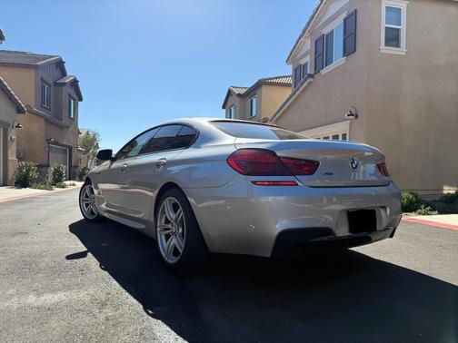 Silver 2015 BMW 640 Gran Coupe i xDrive