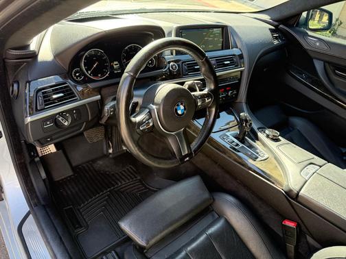 Silver 2015 BMW 640 Gran Coupe i xDrive