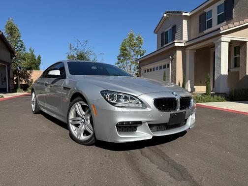 Silver 2015 BMW 640 Gran Coupe i xDrive