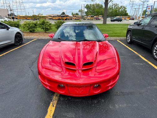 Red 2001 Pontiac Firebird Trans Am