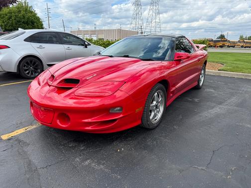 Red 2001 Pontiac Firebird Trans Am