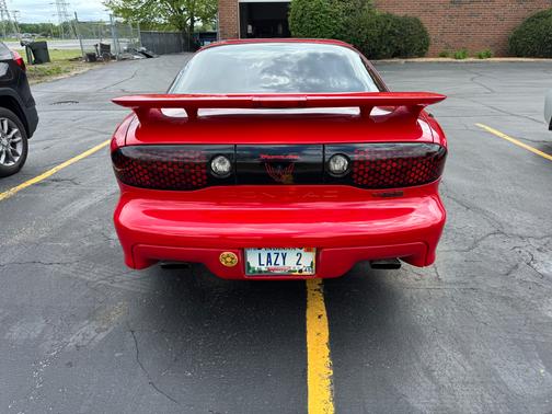 Red 2001 Pontiac Firebird Trans Am