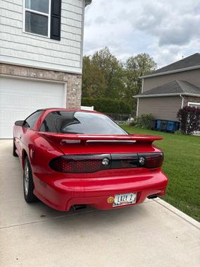 Red 2001 Pontiac Firebird Trans Am