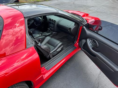 Red 2001 Pontiac Firebird Trans Am