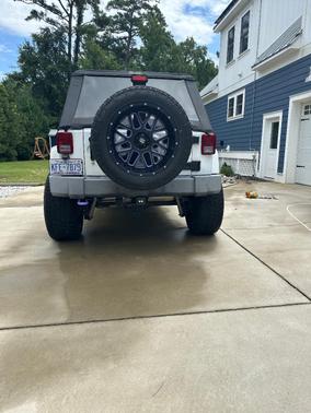 White 2014 Jeep Wrangler Unlimited Sport