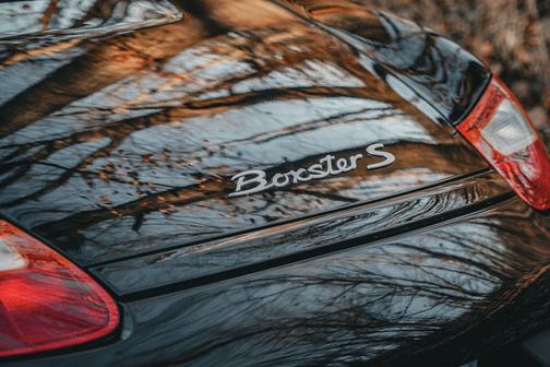 Black 2002 Porsche Boxster Boxster S