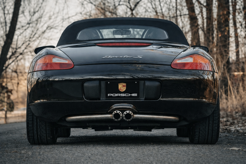 Black 2002 Porsche Boxster Boxster S