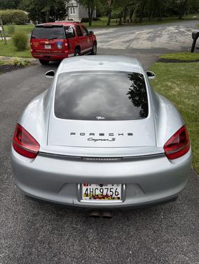 Silver 2014 Porsche Cayman Cayman S