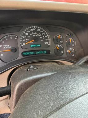 Red 2004 Chevrolet Silverado 2500 LS H/D Crew Cab