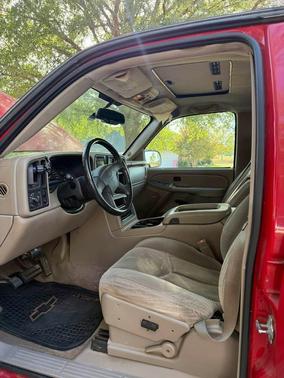 Red 2004 Chevrolet Silverado 2500 LS H/D Crew Cab