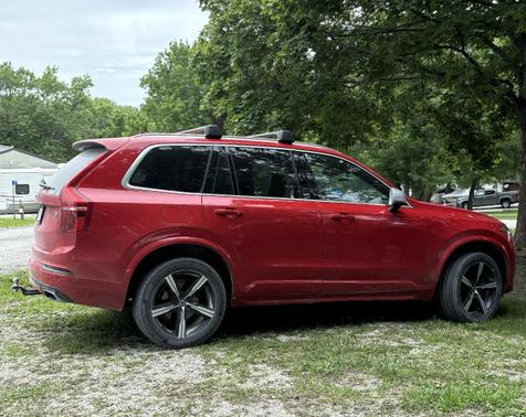 Red 2016 Volvo XC90 T6 R-Design