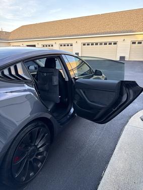 Gray 2023 Tesla Model 3 Performance