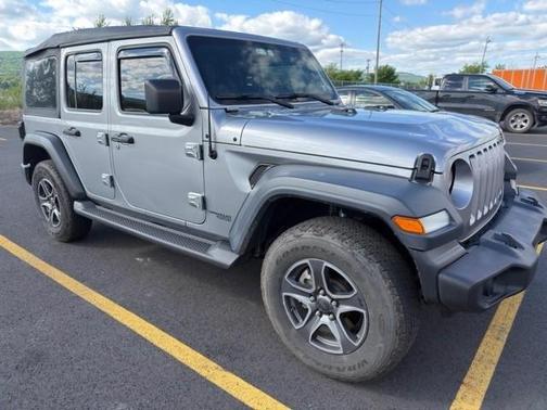 Silver 2018 Jeep Wrangler Unlimited Sport S