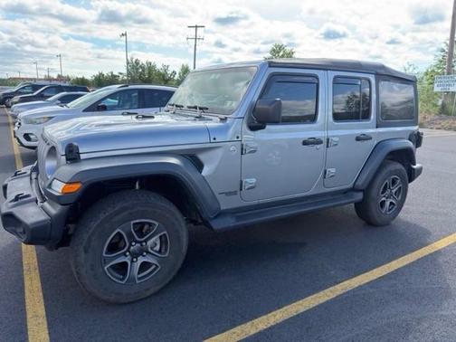 Silver 2018 Jeep Wrangler Unlimited Sport S