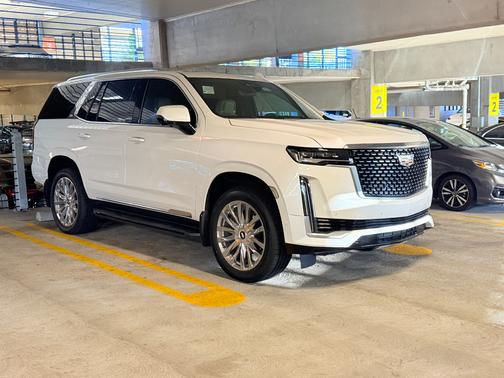 White 2022 Cadillac Escalade Premium Luxury