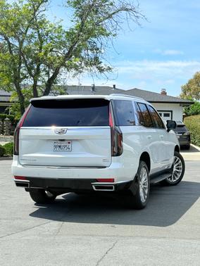 White 2022 Cadillac Escalade Premium Luxury