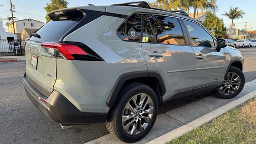 Gray 2021 Toyota RAV4 XLE Premium