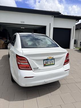 White 2018 Chevrolet Sonic LS