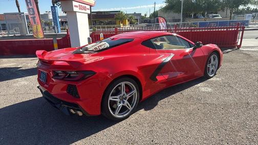 Red 2020 Chevrolet Corvette Stingray w/3LT